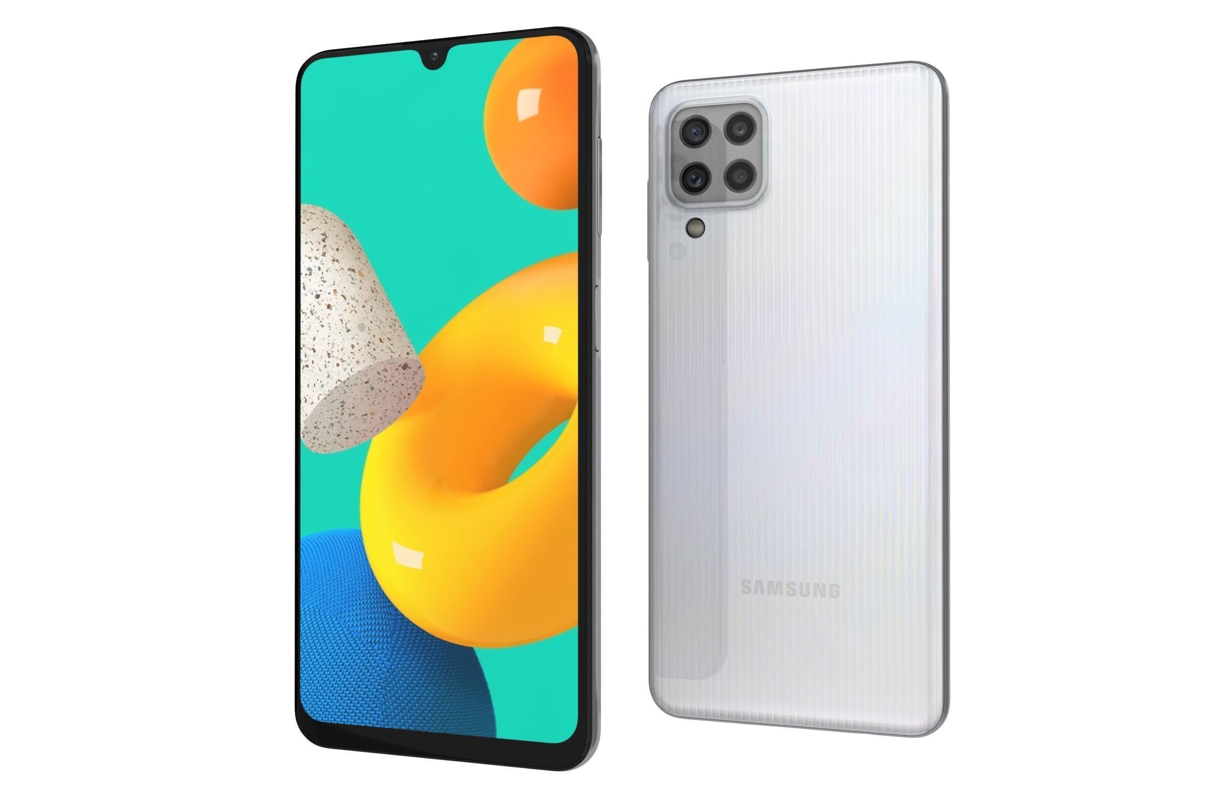 Samsung Galaxy M32 White 3D model_6