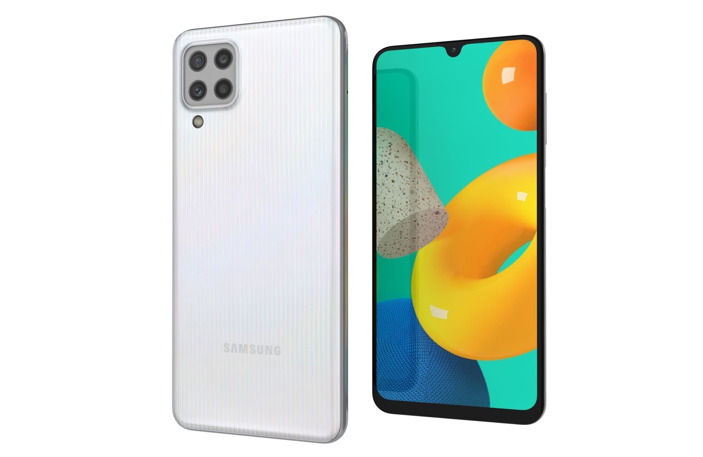 Samsung Galaxy M32 White 3D model_7