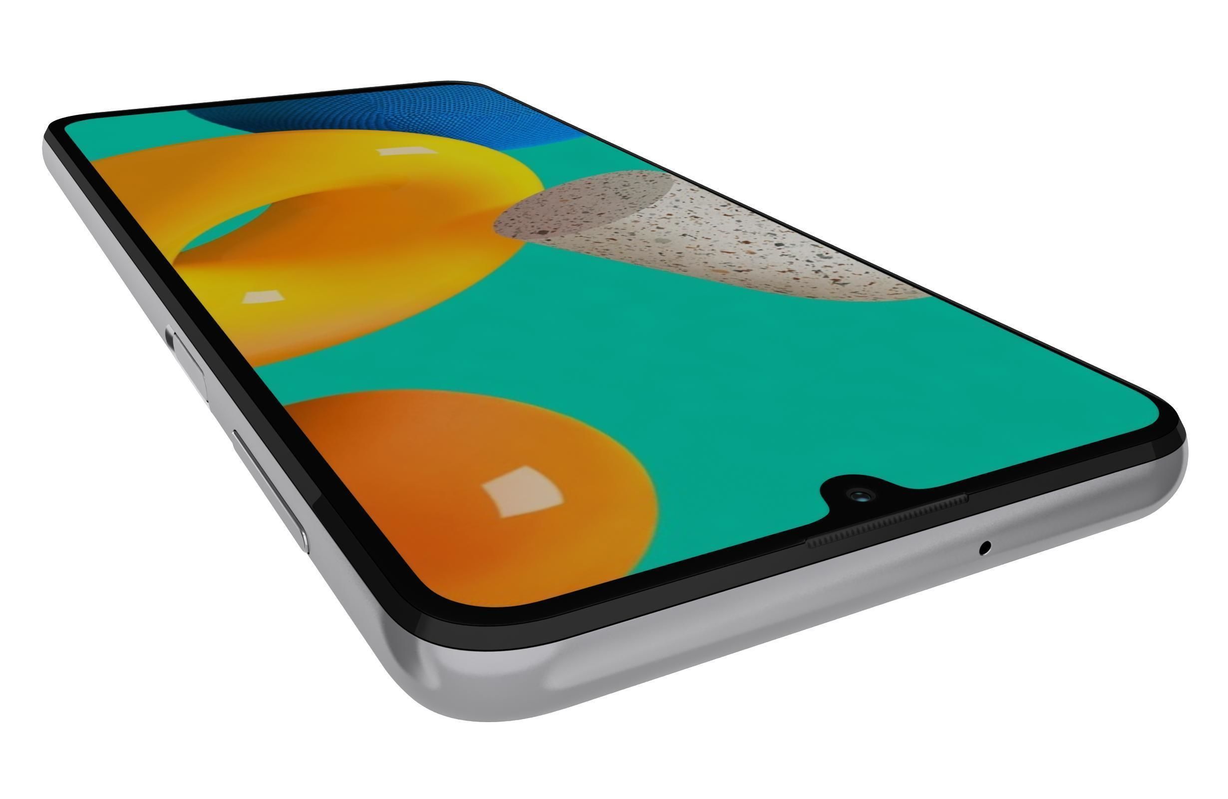 Samsung Galaxy M32 White 3D model_13