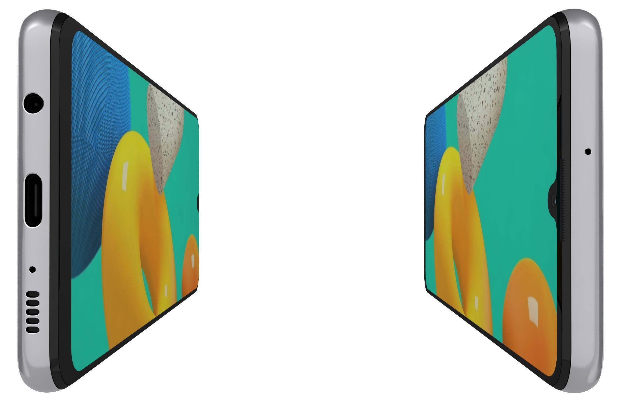 Samsung Galaxy M32 White 3D model_8