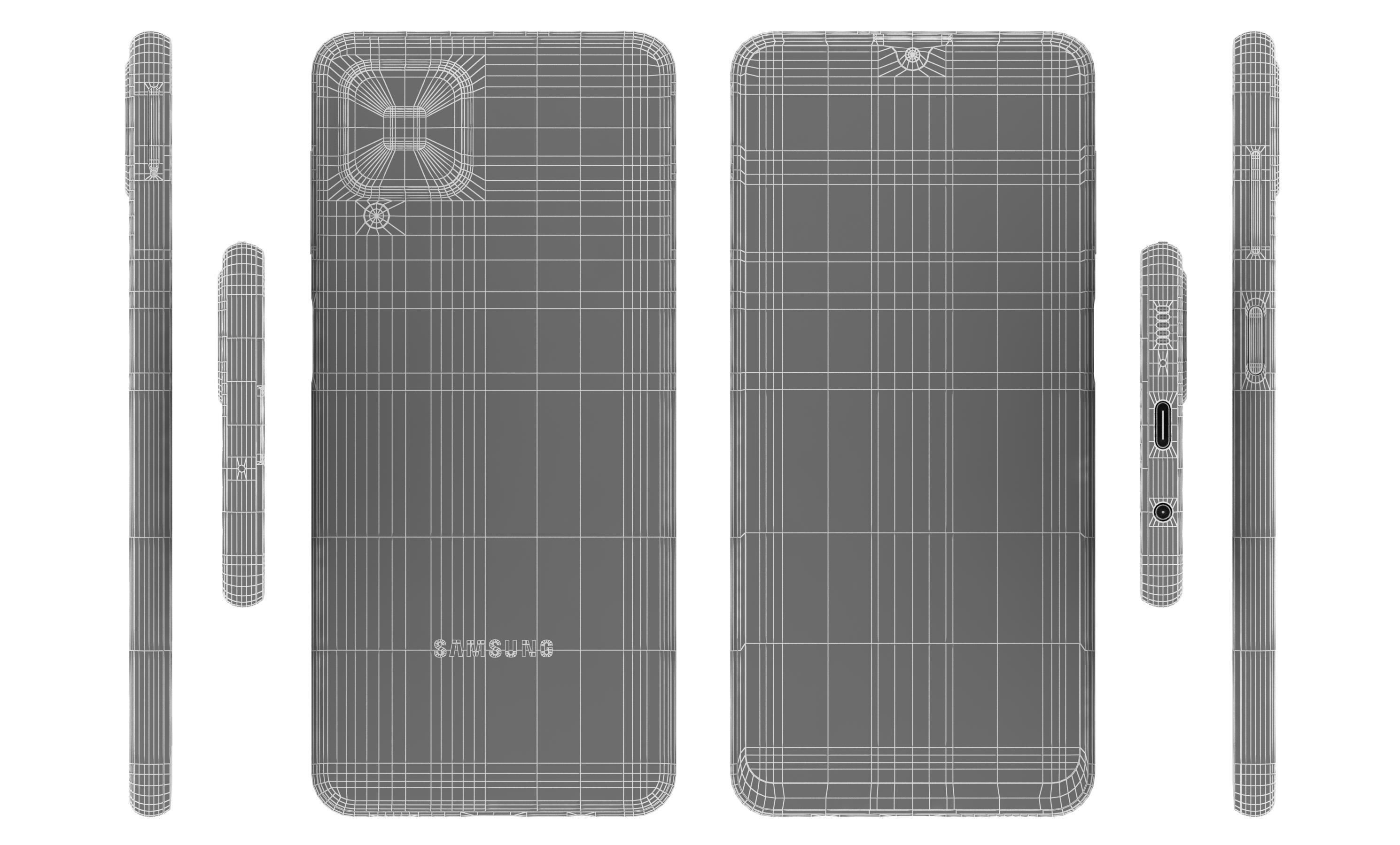 Samsung Galaxy M32 White 3D model_16