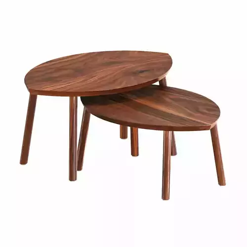 STOCKHOLM COFFEE TABLE Low-poly 3D model