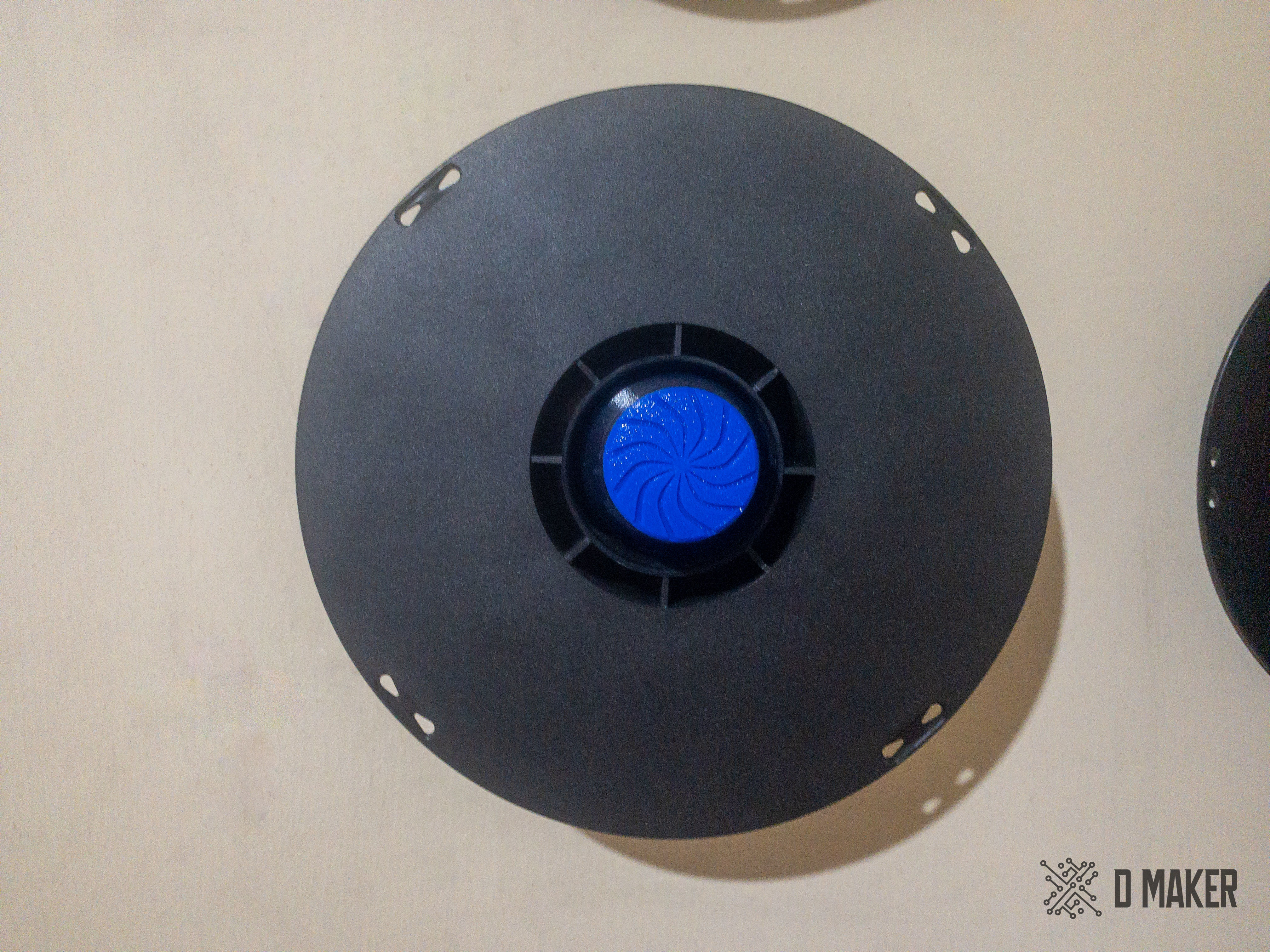 Wall Filament Spool Holder 3D print model_13