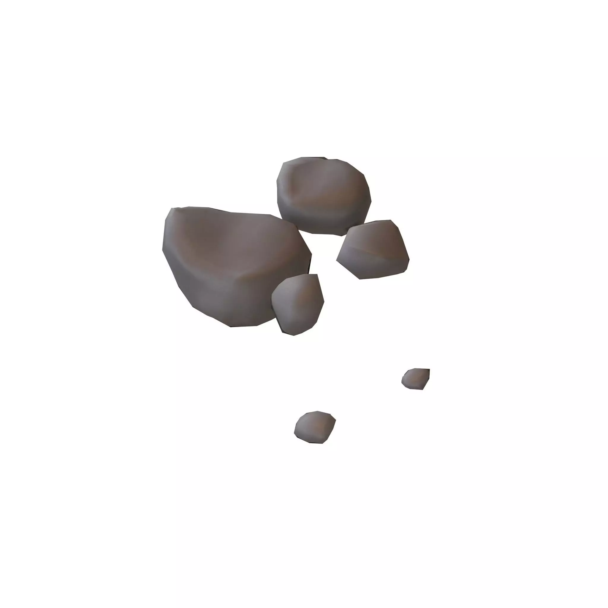 Rock 012 v2 Low-poly 3D model_0