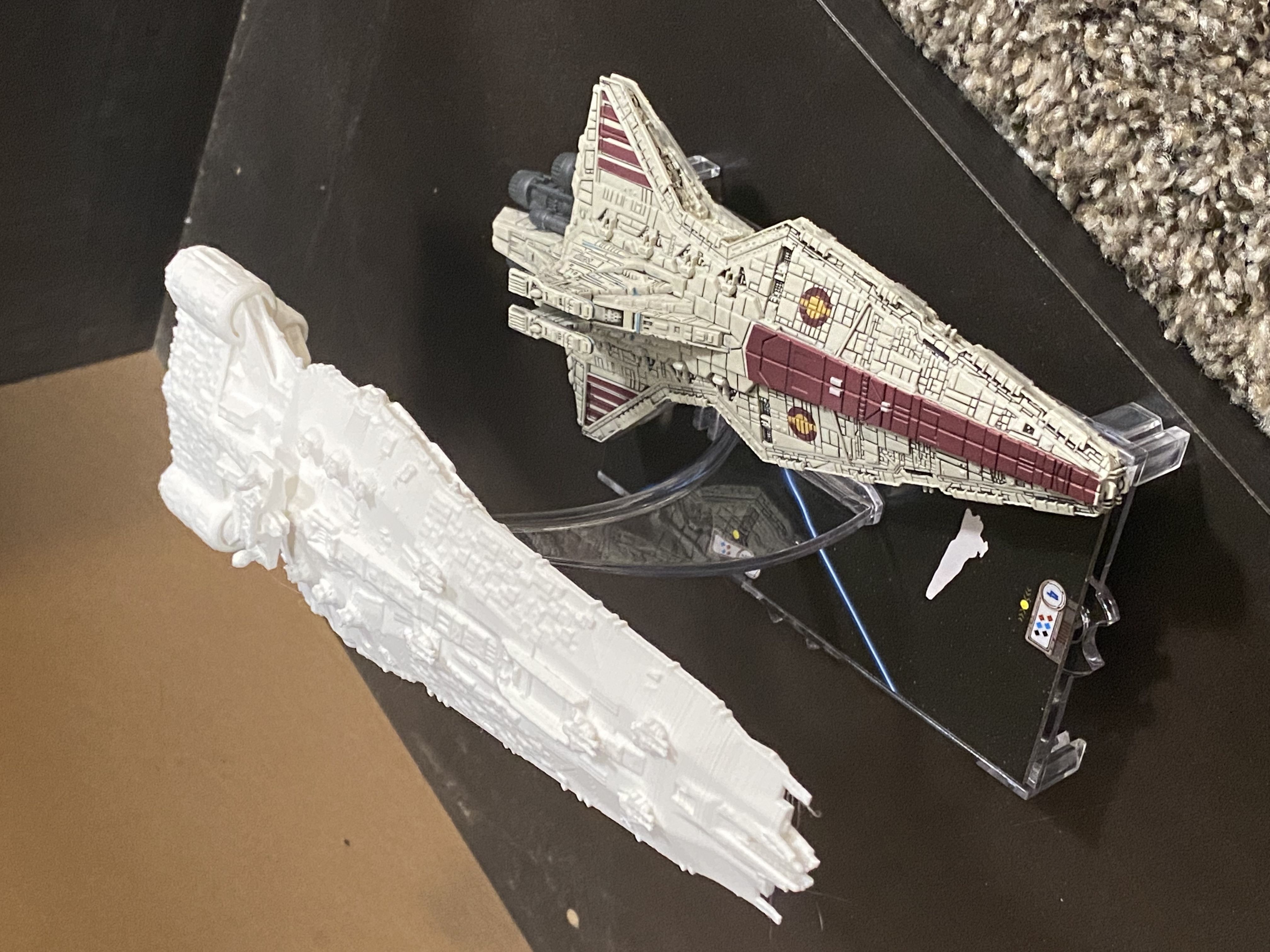 Star Wars Armada New Republic Assault Carrier 3D print model_1
