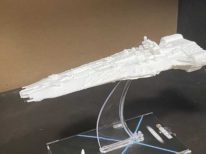 Star Wars Armada New Republic Assault Carrier 3D print model