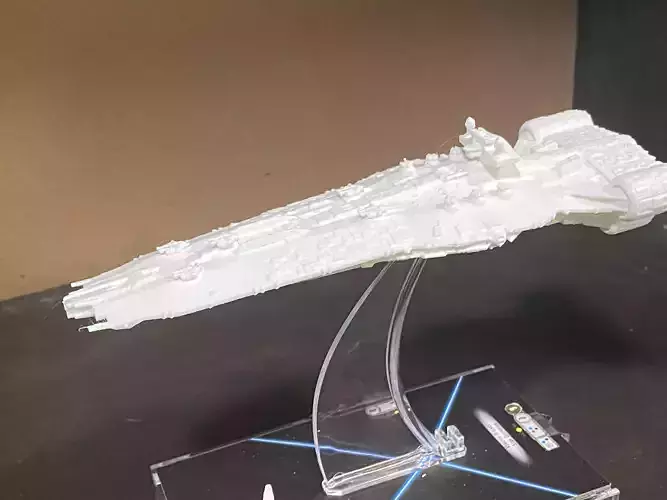 Star Wars Armada New Republic Assault Carrier 3D print model