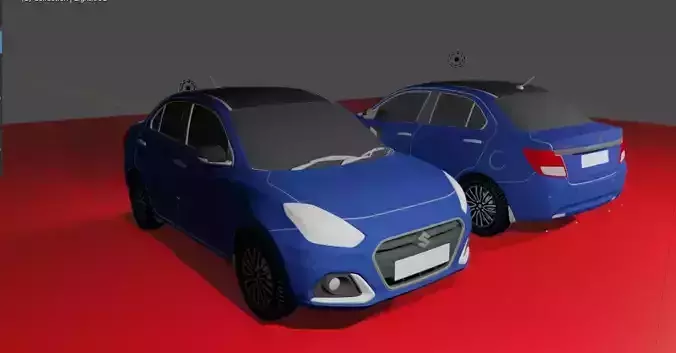 Maruti Suzuki Swift Dzire 2021 BY MJ 3D model