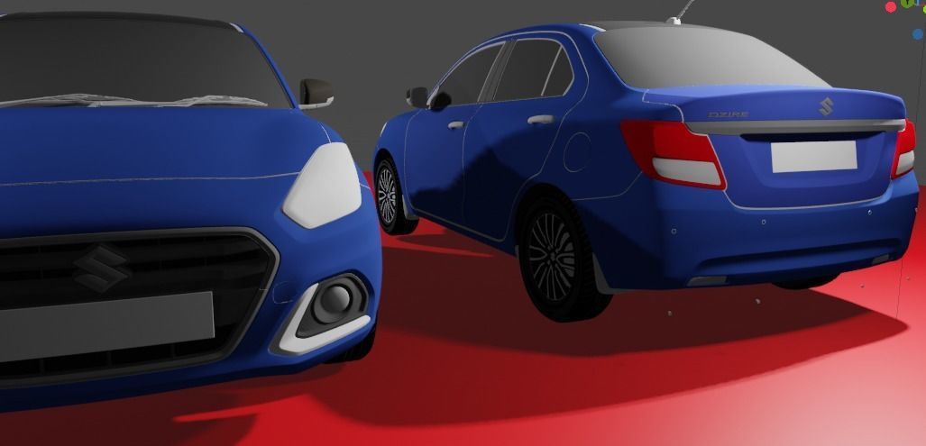 Maruti Suzuki Swift Dzire 2021 BY MJ 3D model_1