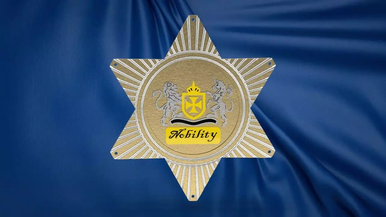 Nobility Royalty silver Pendant 3D print model