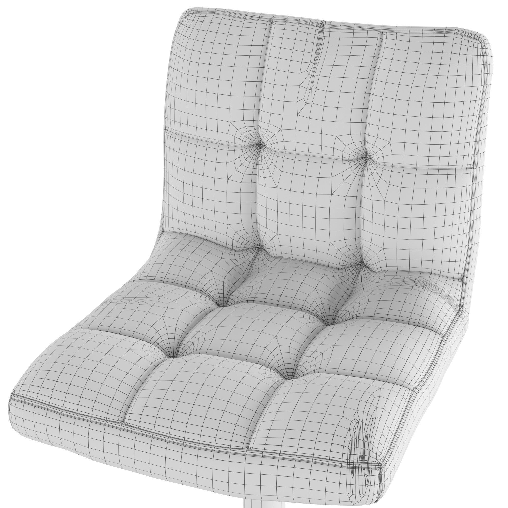 Bar chair SIGNAL C105 3D model_5