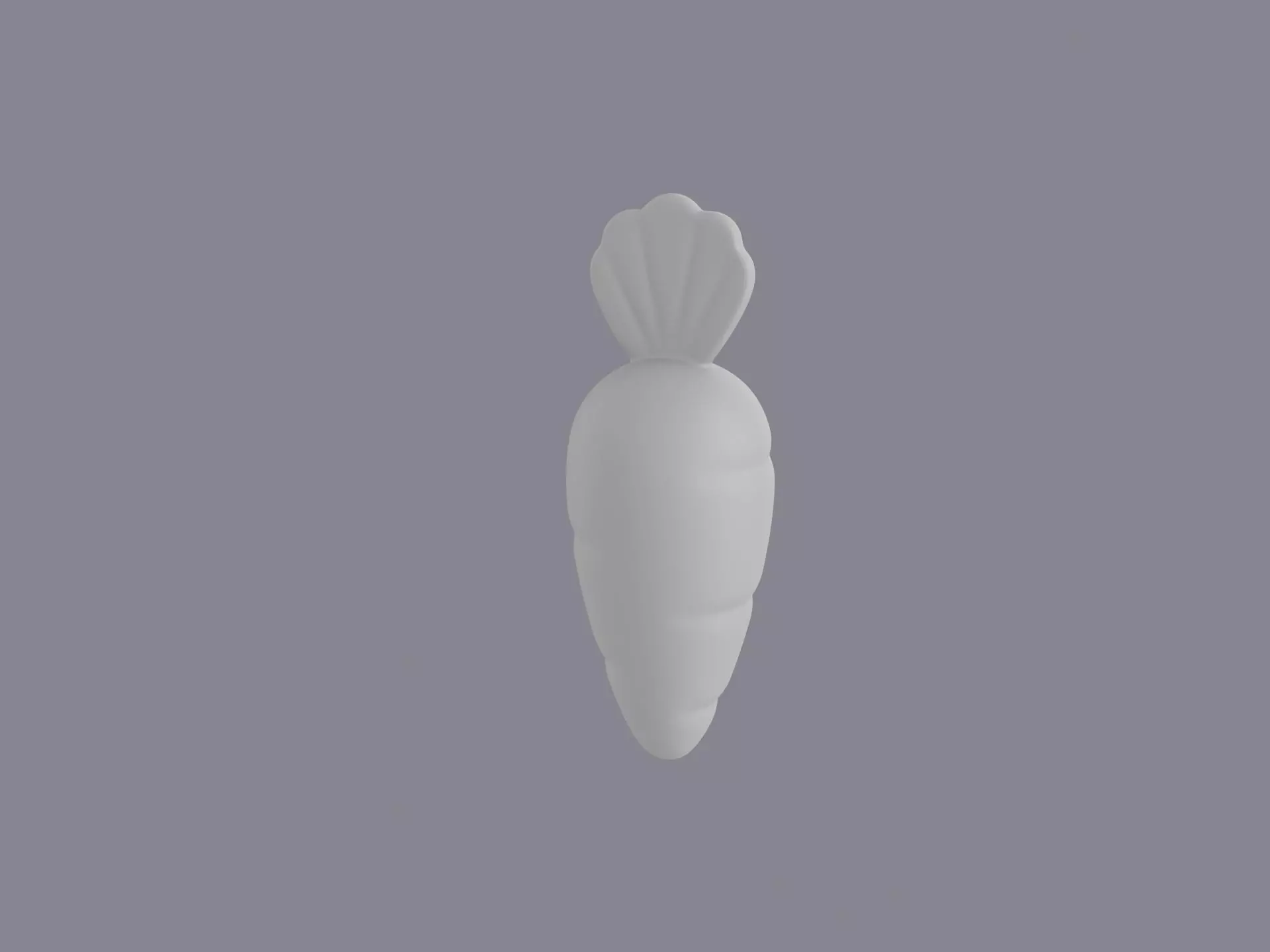 Carrot pendant 3D print model