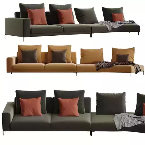 Ditre Italia  Union sofa 3D model