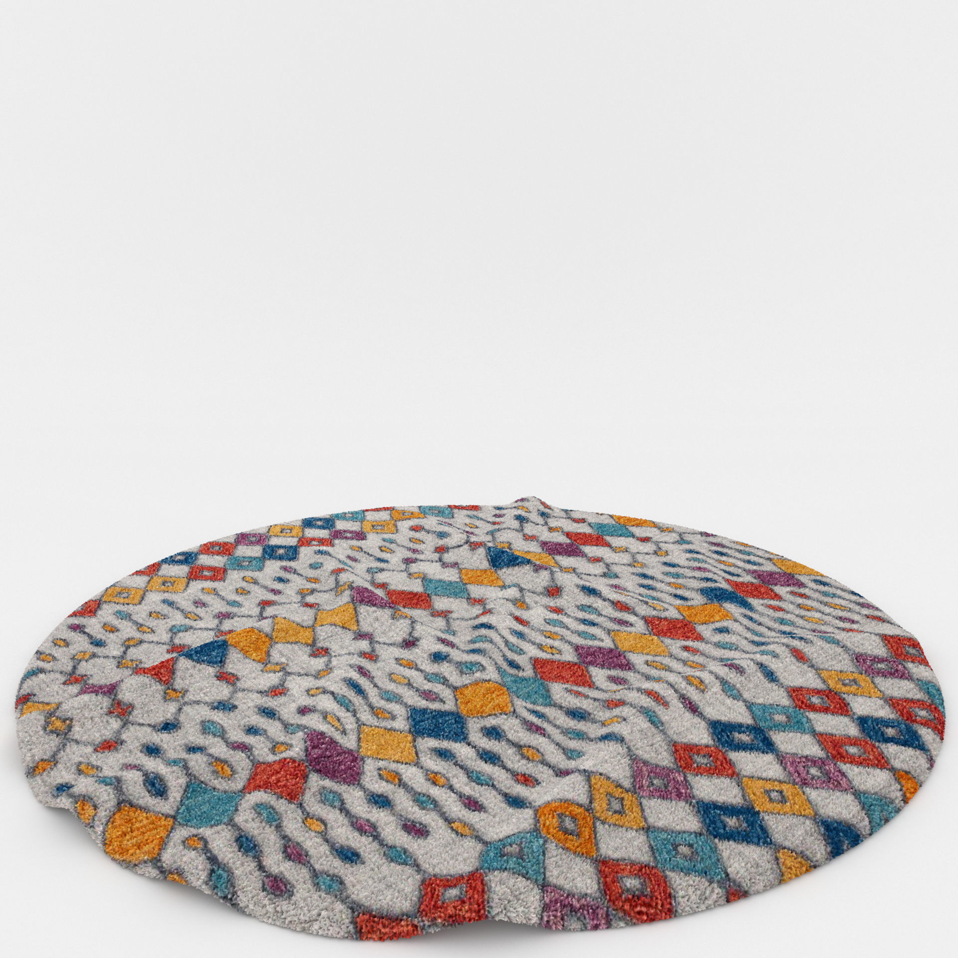 Rugs No 179 Low-poly 3D model_5