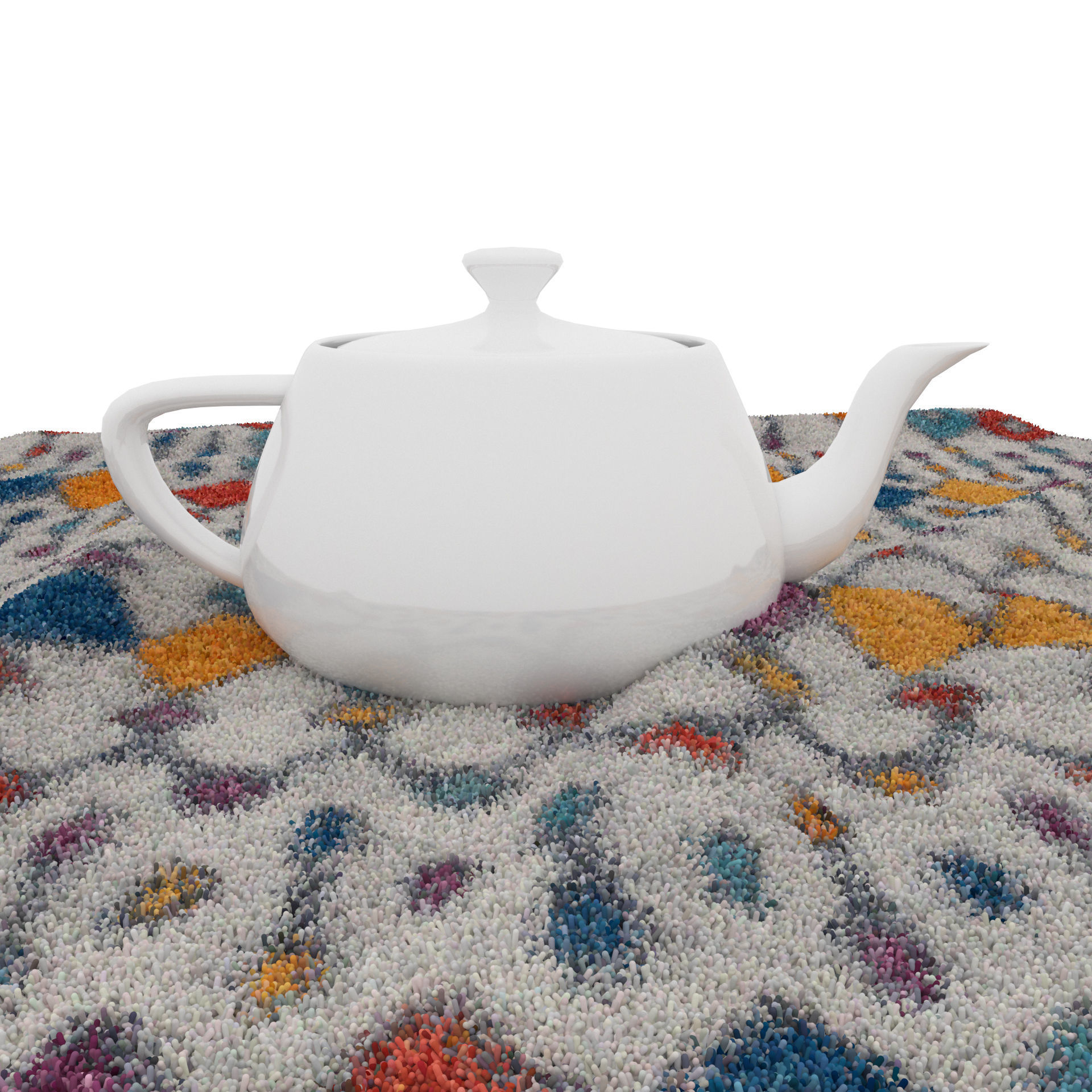 Rugs No 179 Low-poly 3D model_6