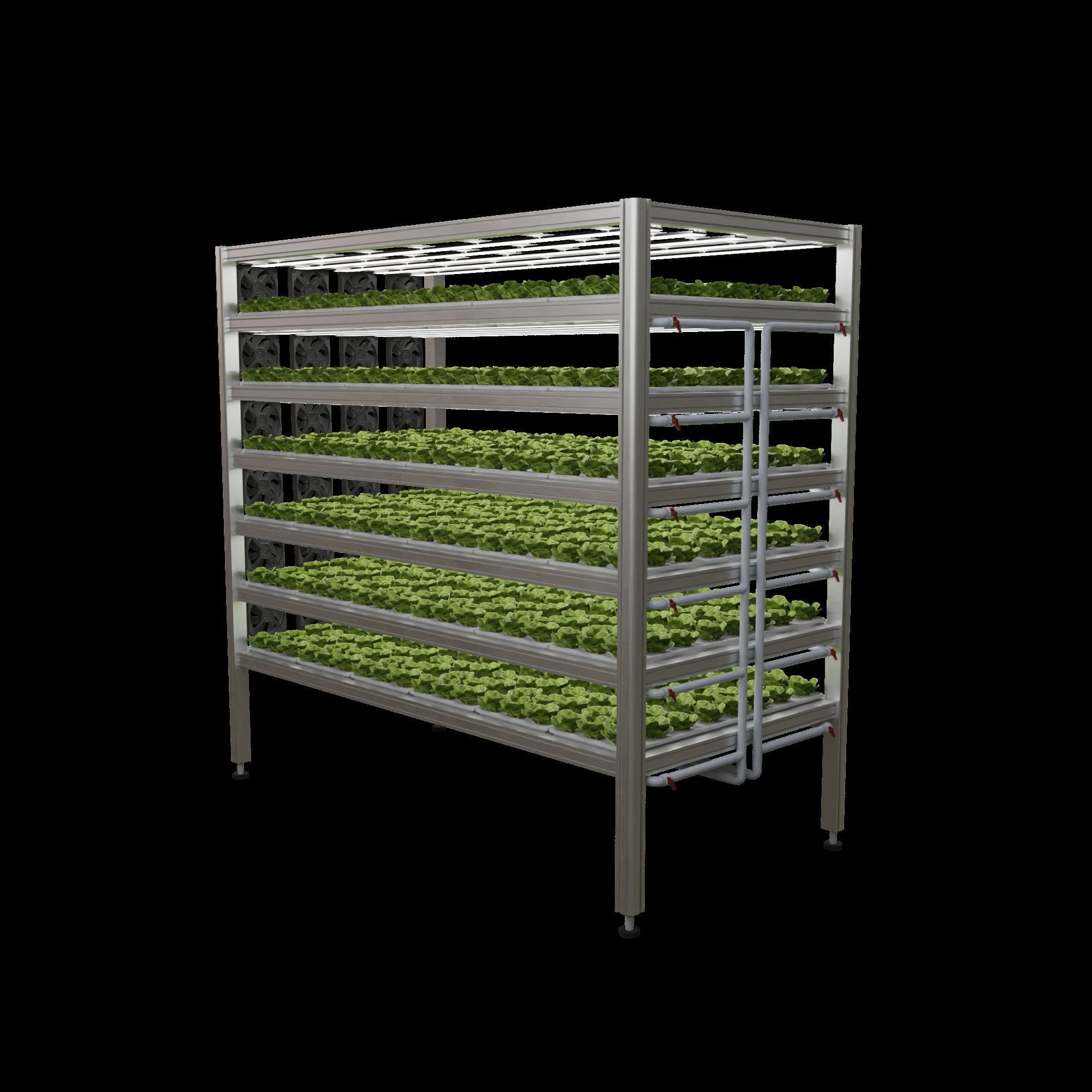 Vertical farm hydroponic 3D model_7