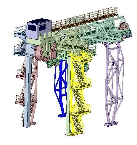 Handling Tower for Seabex One 3D print model_11