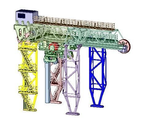 Handling Tower for Seabex One 3D print model_8