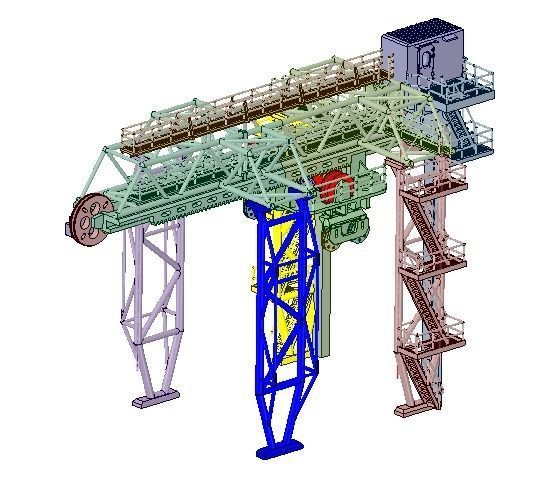 Handling Tower for Seabex One 3D print model_9