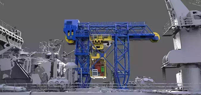 Handling Tower for Seabex One 3D print model