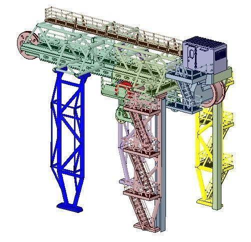 Handling Tower for Seabex One 3D print model_10