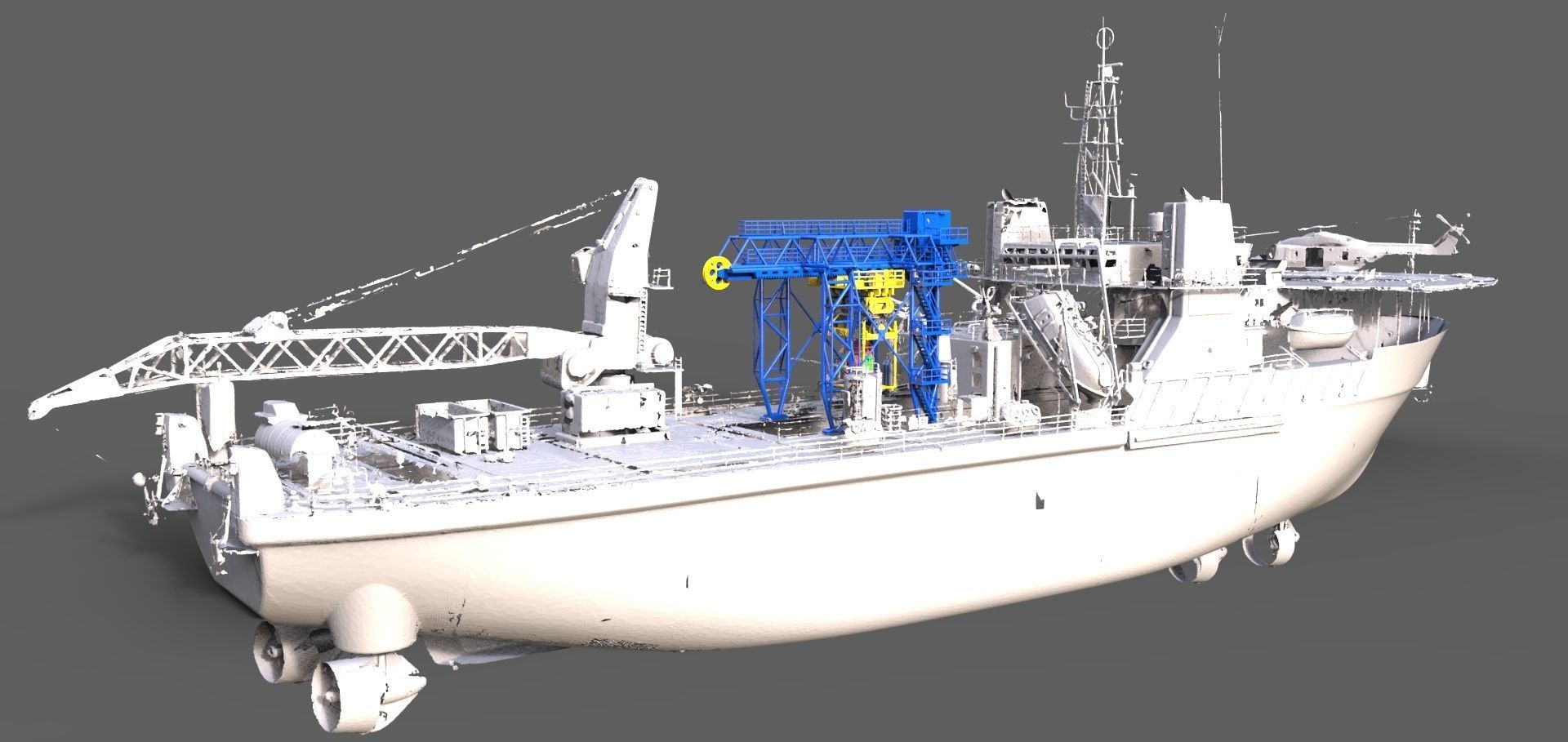 Handling Tower for Seabex One 3D print model_4