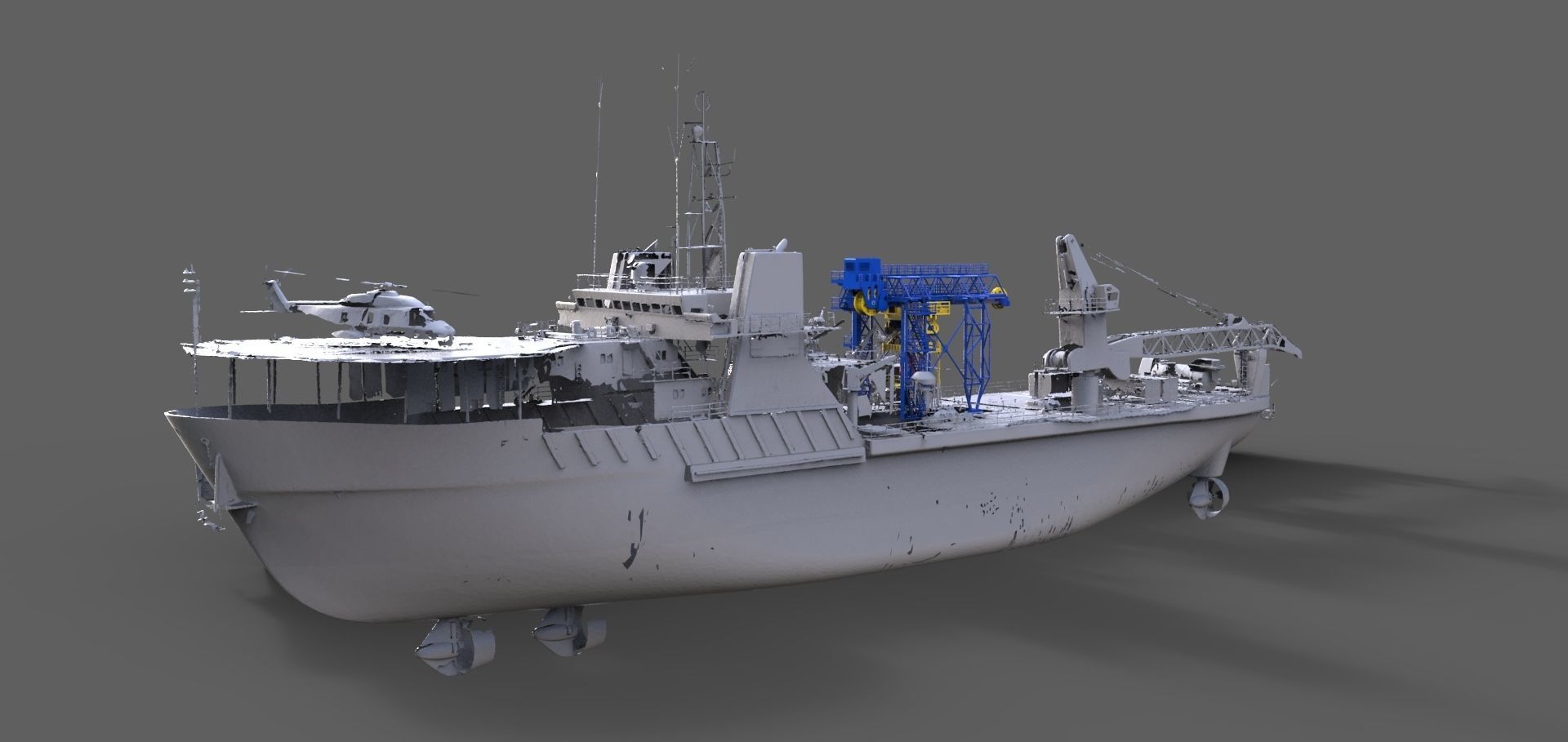 Handling Tower for Seabex One 3D print model_3