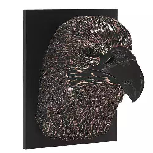 Eagle sclupture 3D model