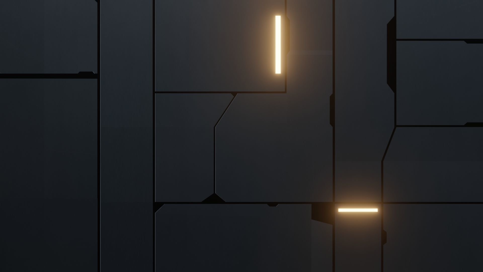 Scavenger I Spaceship Low-poly 3D model_8