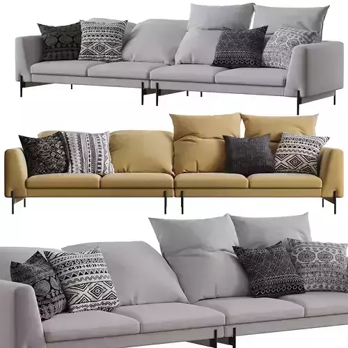 Ditre italia   Kim High  sofa 3D model