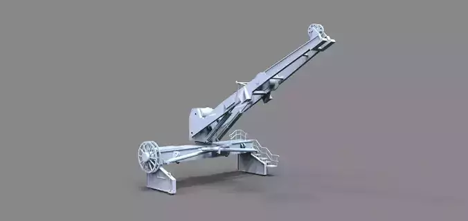 Crane for oil rig supplier Rembertiturm 