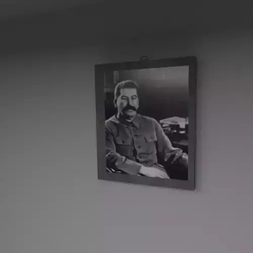 Joseph stalin wall frame 