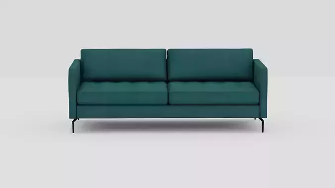 Noobist - Sofa - Acboosa 3 seats Low-poly 3D model