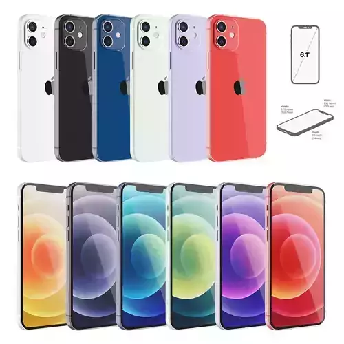 Apple Iphone 12 3D model
