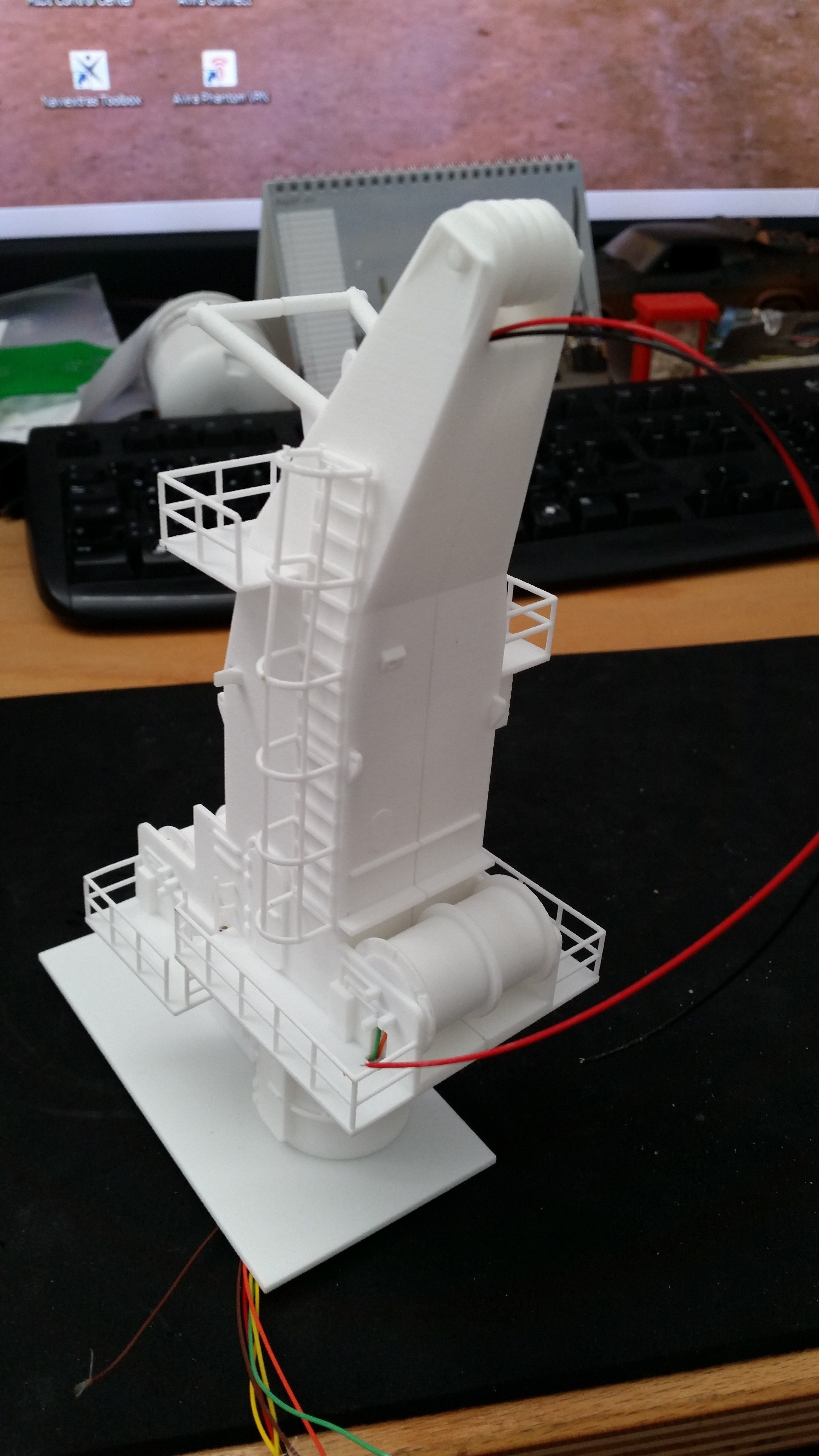 Crane Tower for Seabex One 3D print model_4