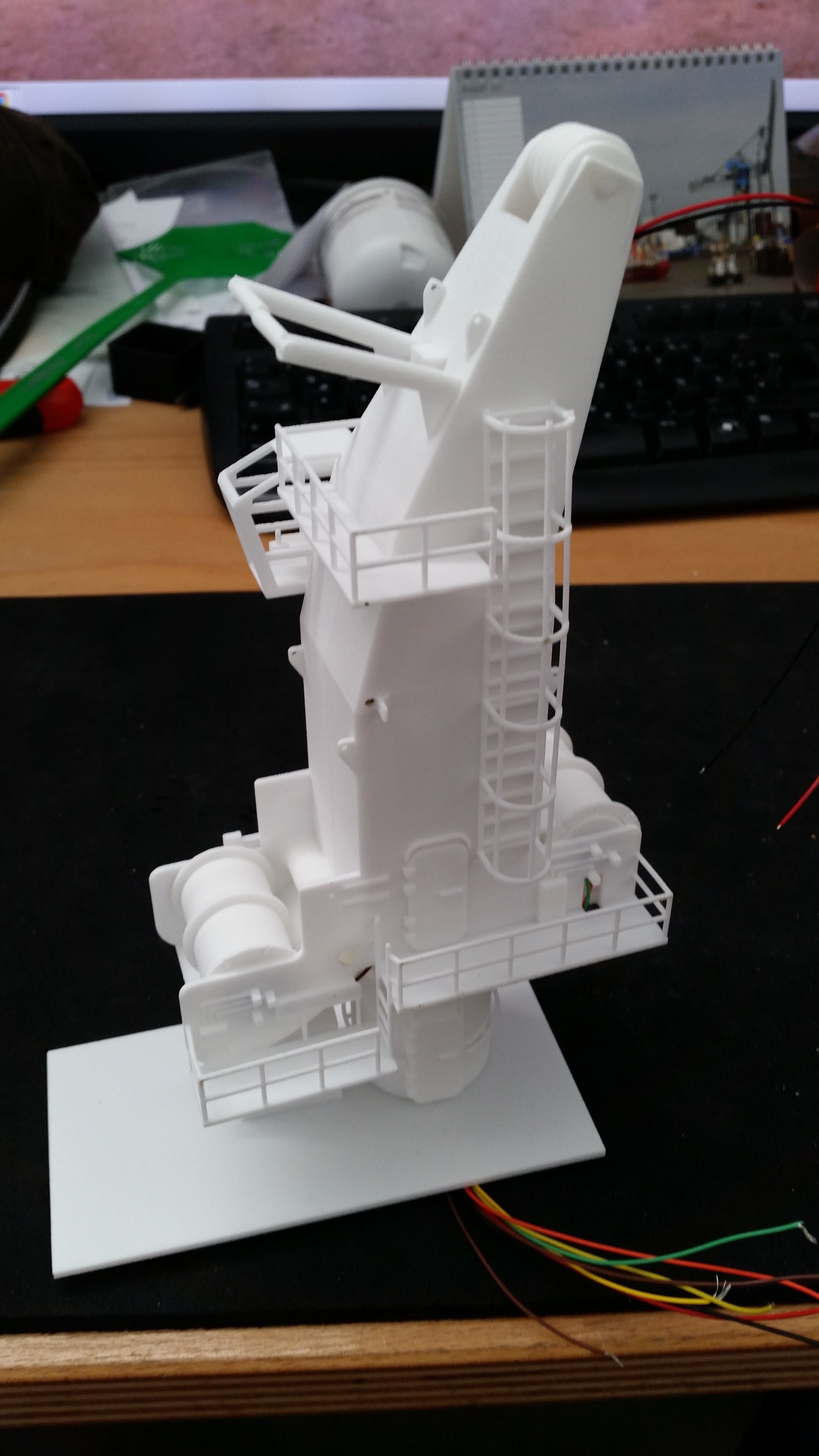 Crane Tower for Seabex One 3D print model_3