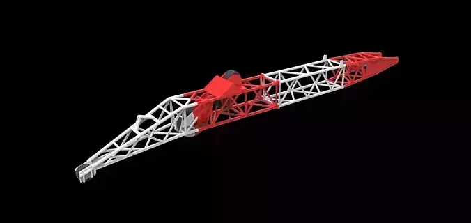 Boom for Seabex one crane 3D print model