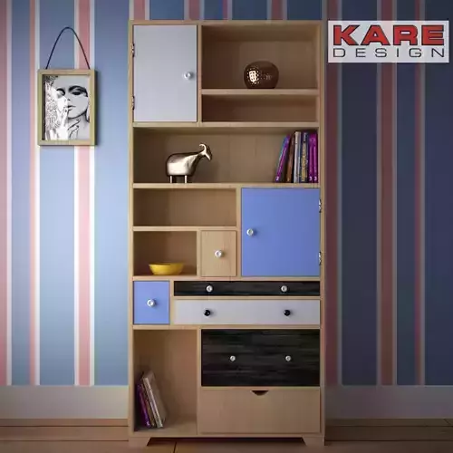 KareDesign shelf Babalou 3D model