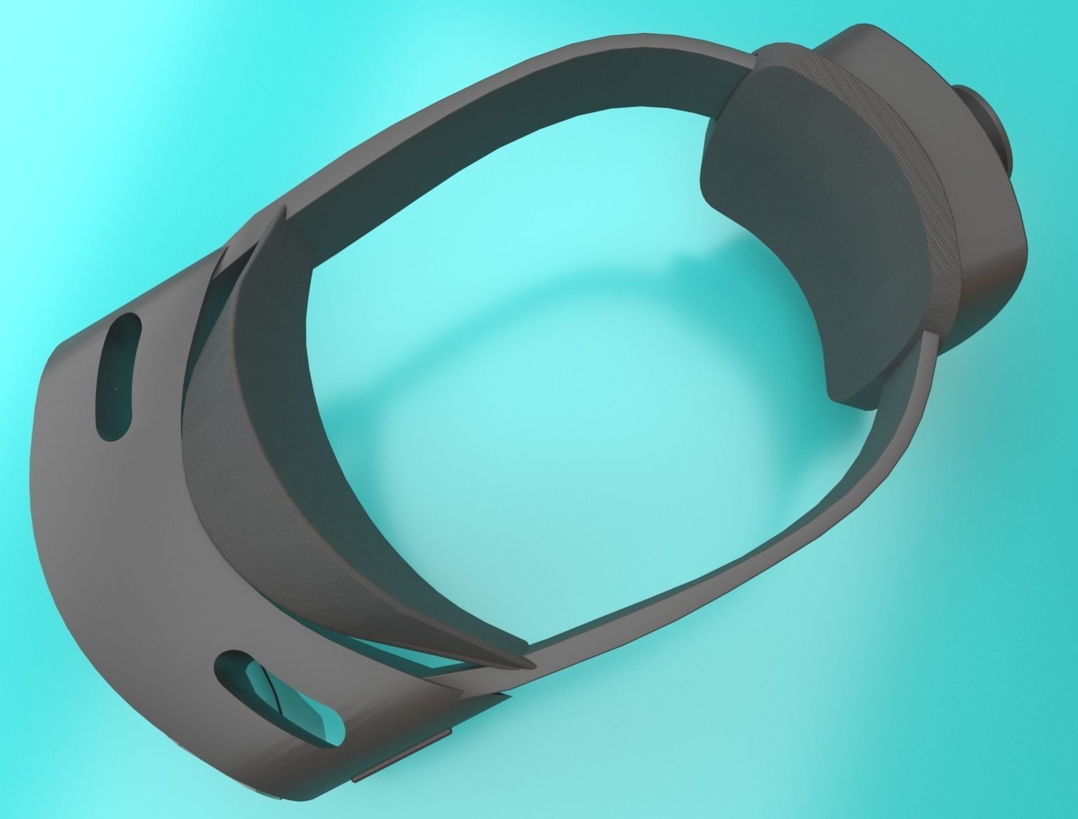 High Poly MS Hololens 3D model_8