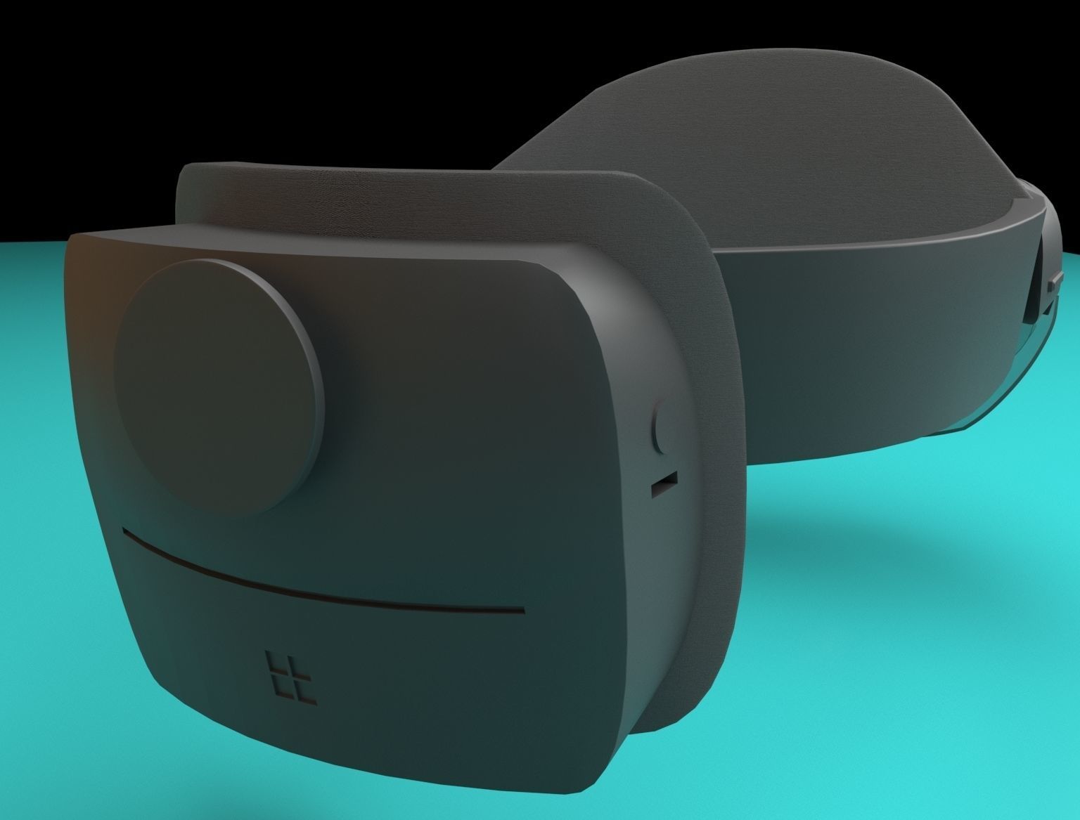 High Poly MS Hololens 3D model_7