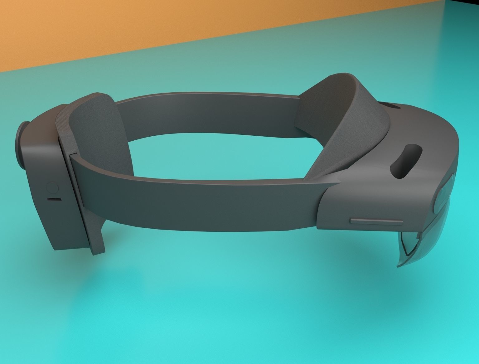High Poly MS Hololens 3D model_4