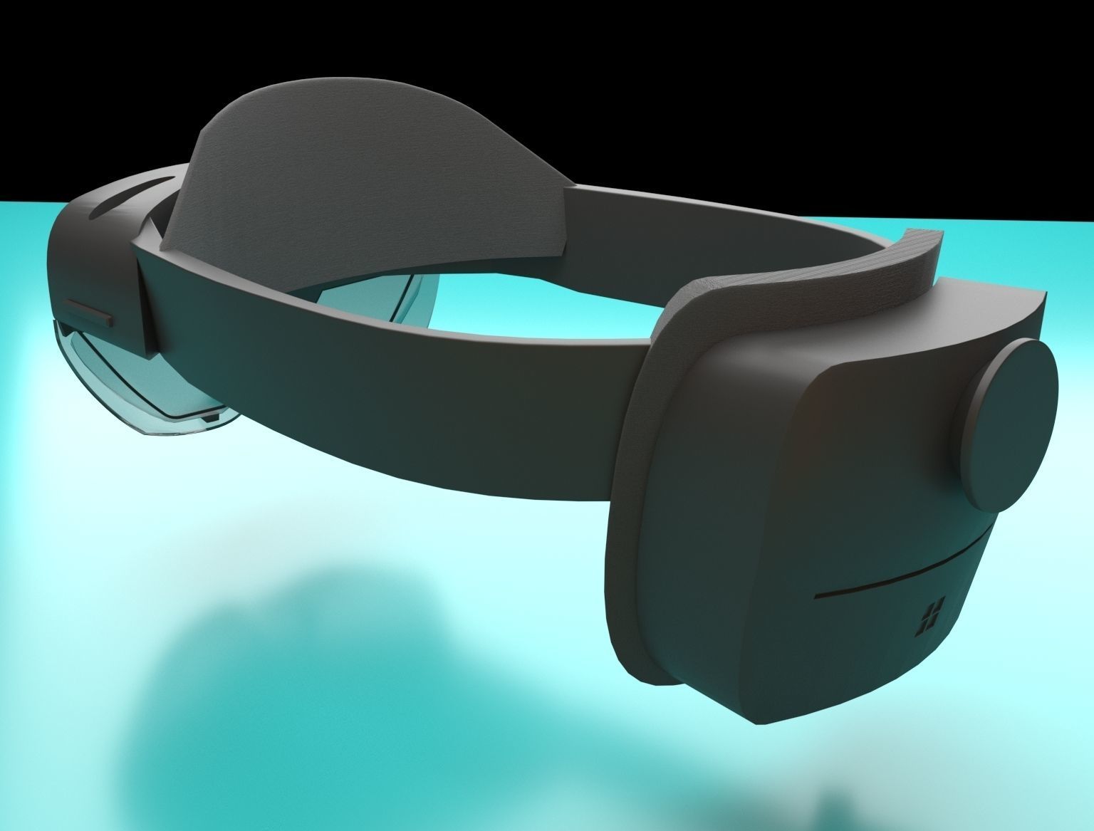 High Poly MS Hololens 3D model_6