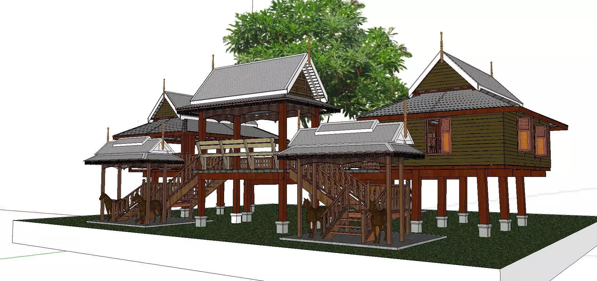 Creative Design-Holiday Cabin-05 3D model_0