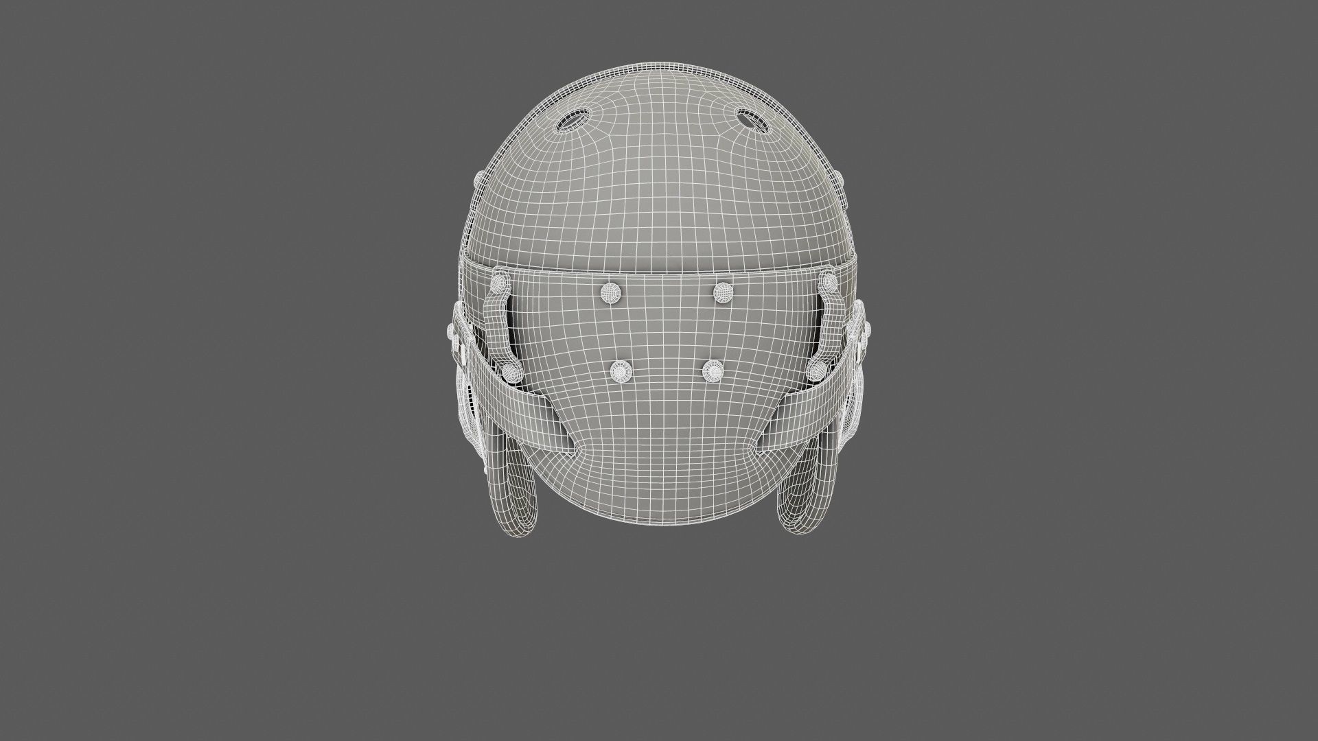 Vintage Tankers Helmet Game Ready Low-poly 3D model_12
