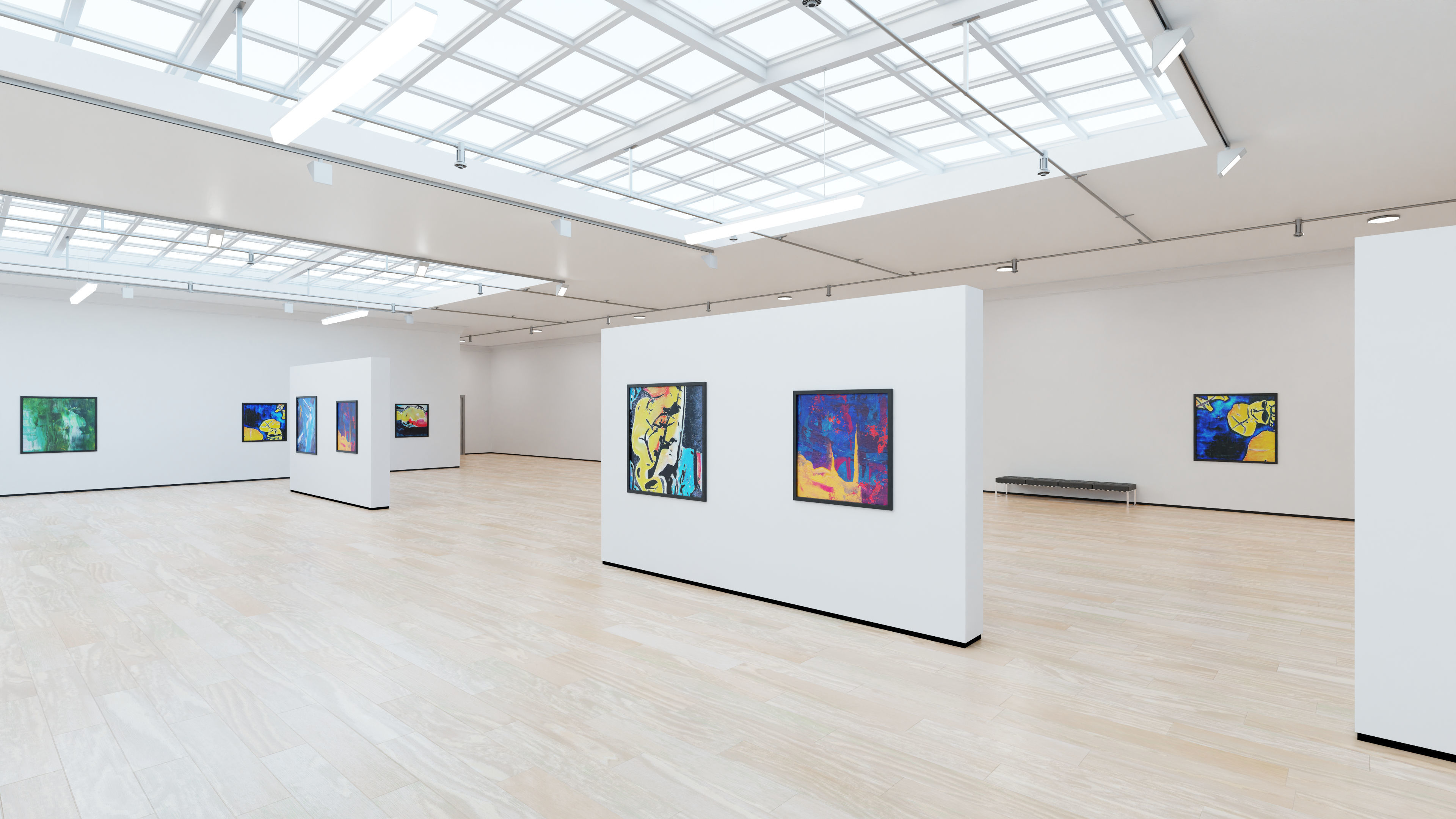 Collection - Art Museum Gallery Interior 4b plus 2 HDRIs Texture_8