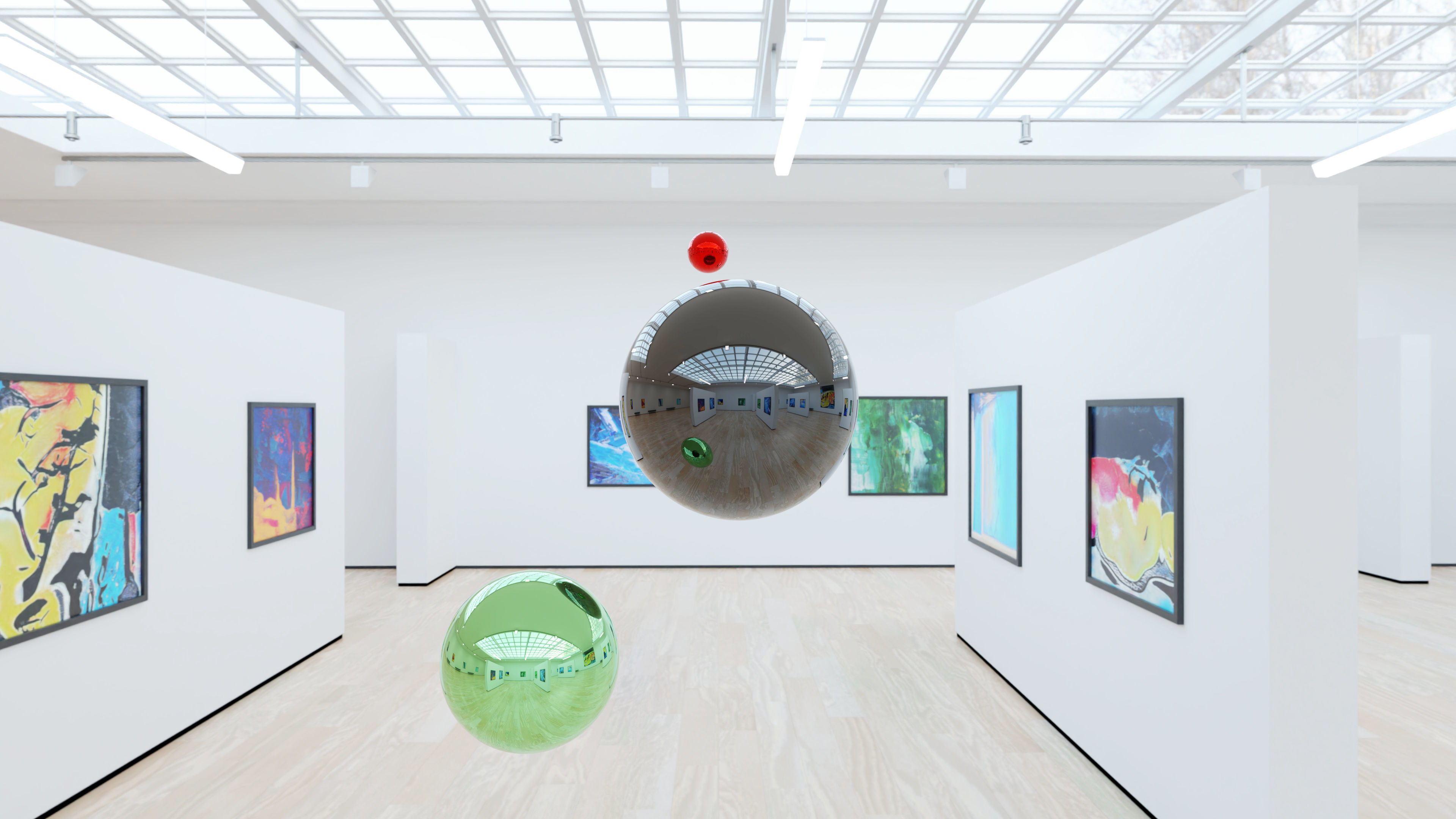 Collection - Art Museum Gallery Interior 4b plus 2 HDRIs Texture_28