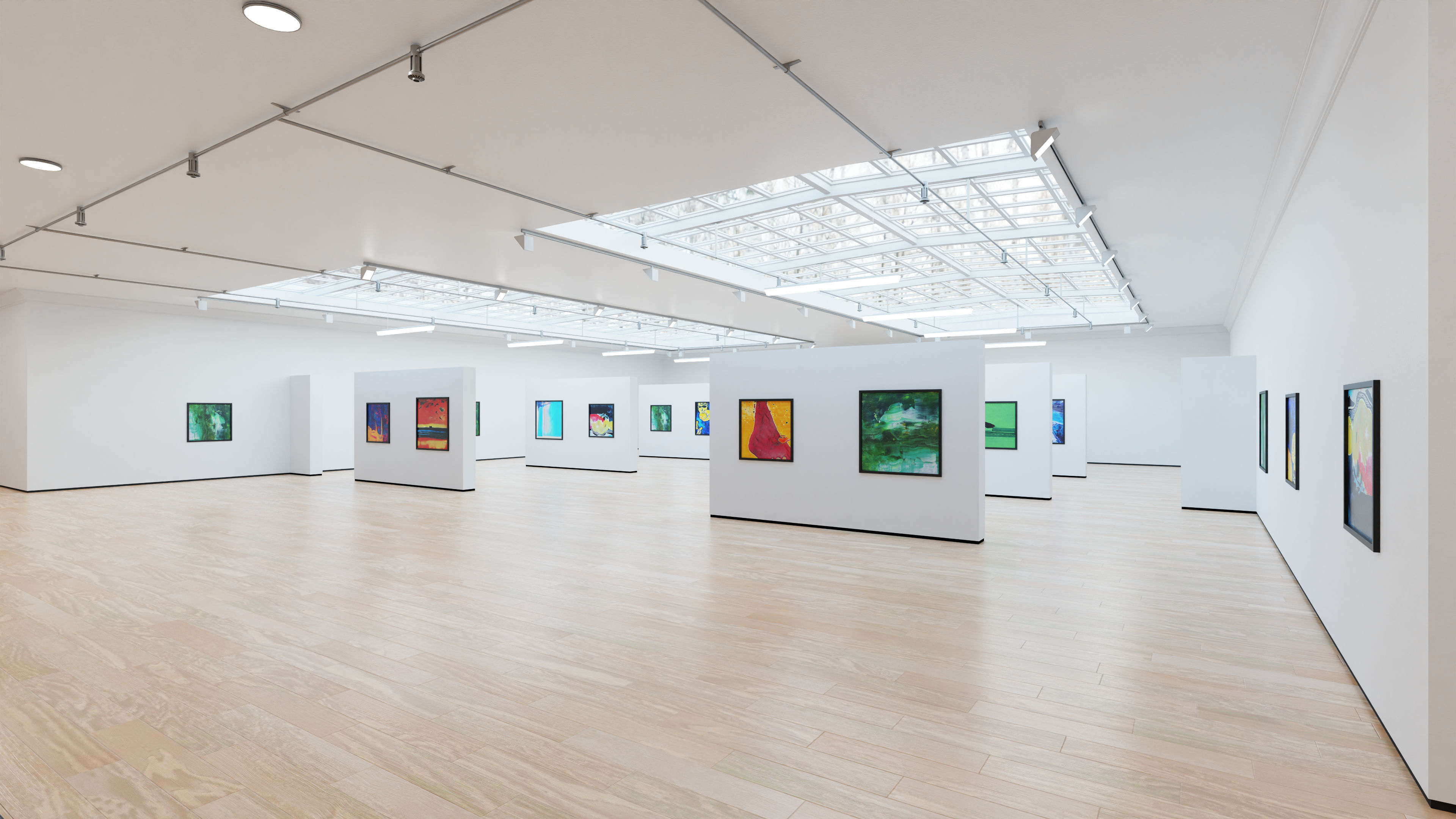 Collection - Art Museum Gallery Interior 4b plus 2 HDRIs Texture_16