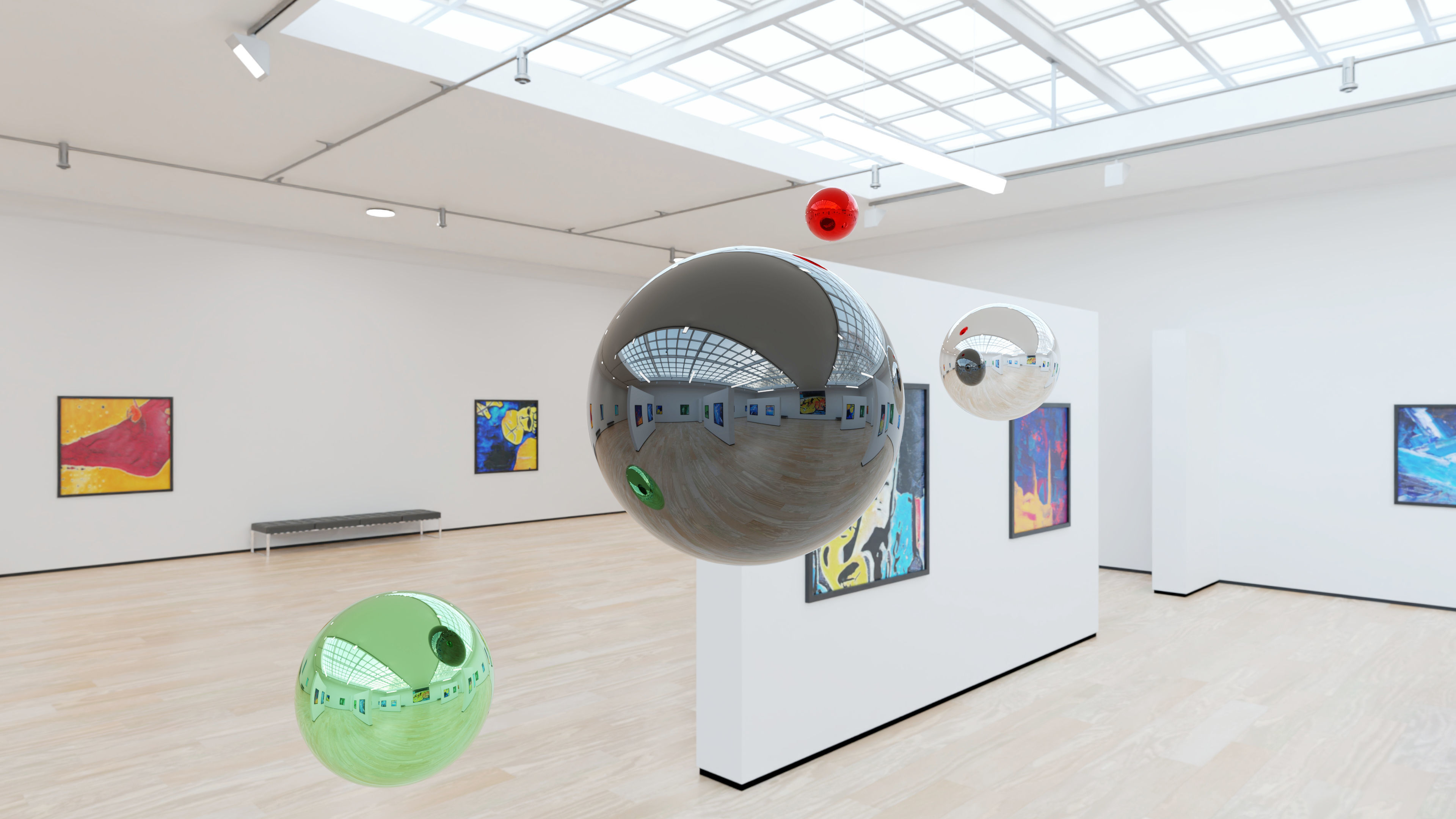 Collection - Art Museum Gallery Interior 4b plus 2 HDRIs Texture_17