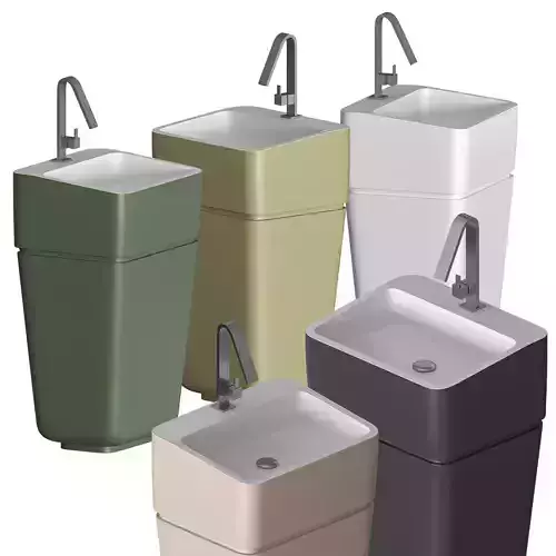 ARBLU MONOLITH Washbasin 3D model