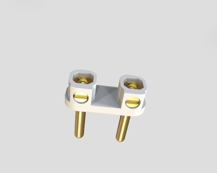 AC Power Plug 3D print model_9